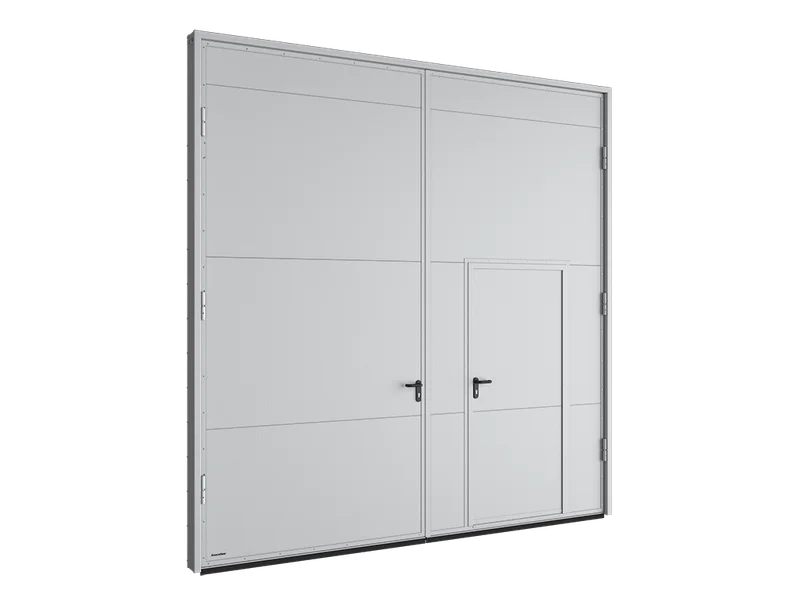 Распашные гаражные ворота